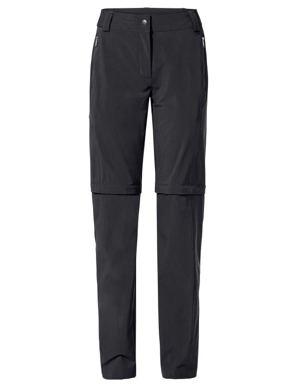 VAUDE Women's Farley Stretch ZO T-Zip Pants II black Gr&ouml;&szlig; 46