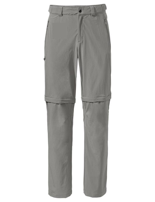 VAUDE Men's Farley Stretch T-Zip Pants III stone grey Gr&ouml;&szlig; 48