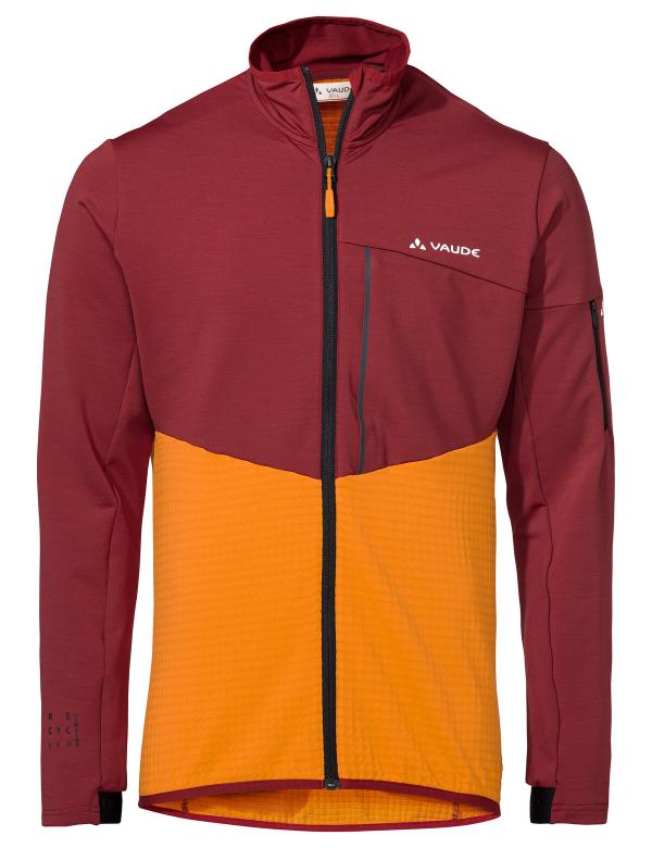 VAUDE Men's Scopi Fleece Jacket carmine Gr&ouml;&szlig; L