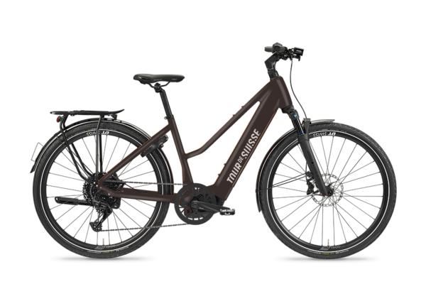 Tour de Suisse BROADWAY 45 km/h Trapez Quarzgrau Matt