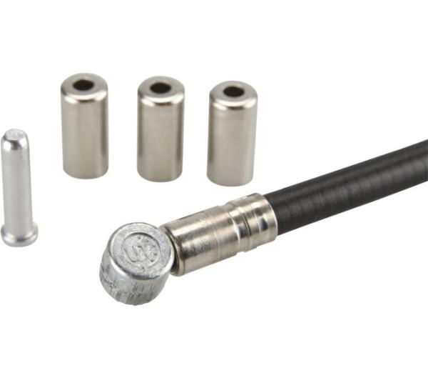 SHIMANO 1 Set Schwarz Bremszug-Set Zug 1.600 mm, H&uuml;lle 1.400 mm HR