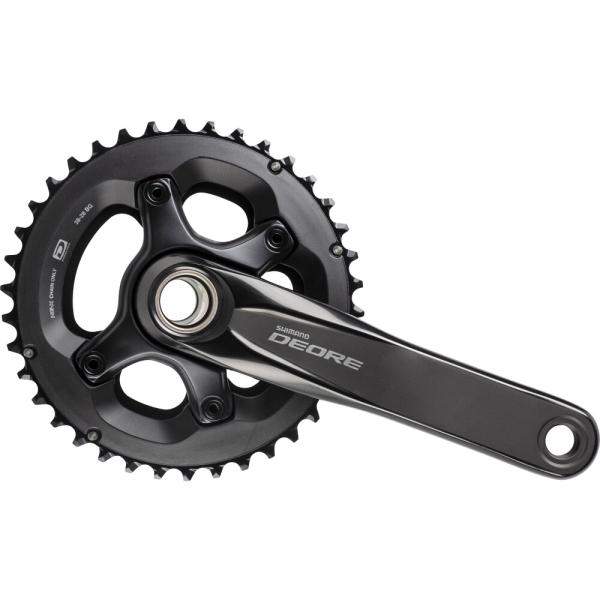 SHIMANO Kurbelgarnitur DEORE FC-M6000 10-fach 175 mm 38-28 Z&auml;hne