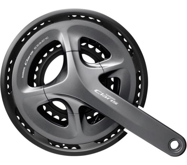 SHIMANO Kurbelgarnitur CLARIS FC-R2030 8-fach 175 mm 50-39-30 Z&auml;hne