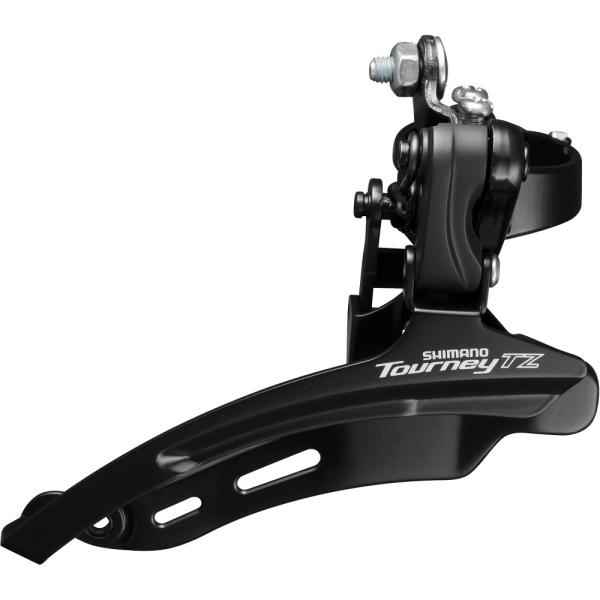 SHIMANO Umwerfer TOURNEY TZ FD-TZ500 3-fach MTB/Trekking Schelle hoch Top-Pull