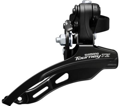 SHIMANO Umwerfer TOURNEY TZ FD-TZ510 3-fach MTB/Trekking Schelle hoch Down-Pull Produktbild 1