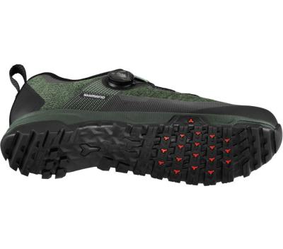 SHIMANO SHIMANO Fahrradschuhe ET701 Herren/Damen MTB FLATPEDAL Gr&ouml;&szlig;e 46 Gr&uuml;n Produktbild 3