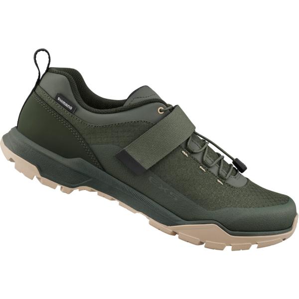 SHIMANO SHIMANO Fahrradschuhe EX500 Herren/Damen Touring SPD Gr&ouml;&szlig;e 48 Gr&uuml;n