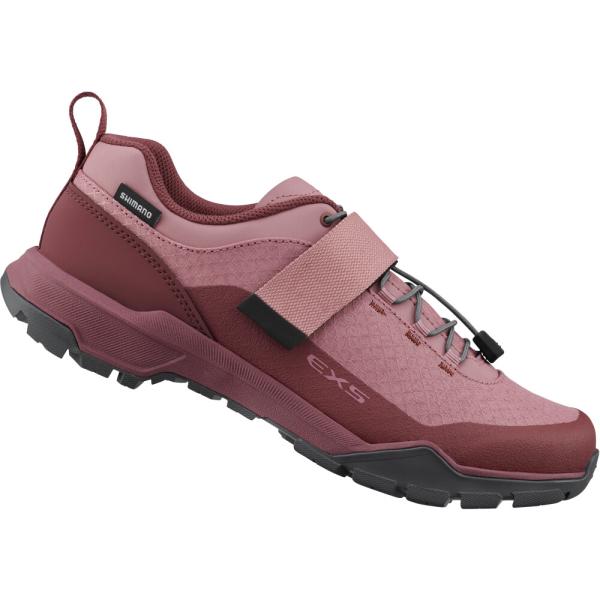 SHIMANO SHIMANO Fahrradschuhe EX500W Damen Touring SPD Gr&ouml;&szlig;e 40 Damenleisten Rot