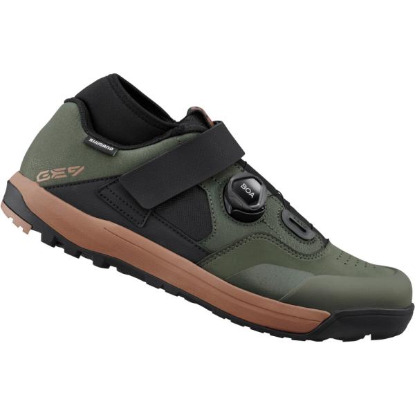 SHIMANO SHIMANO Fahrradschuhe GE900 Herren/Damen MTB SPD Gr&ouml;&szlig;e 46 Gr&uuml;n