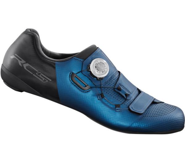 SHIMANO SHIMANO Fahrradschuhe RC502 Damen/Herren Road SPD-SL Gr&ouml;&szlig;e 43 breit Blau