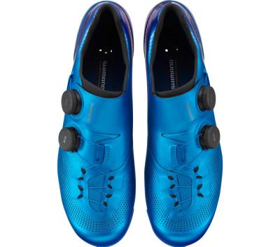 SHIMANO SHIMANO Fahrradschuhe RC903 Damen/Herren Road SPD-SL Gr&ouml;&szlig;e 41 breit Blau Produktbild 1