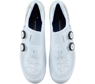 SHIMANO SHIMANO Fahrradschuhe RC903 Damen/Herren Road SPD-SL Gr&ouml;&szlig;e 46 Wei&szlig; Produktbild 1