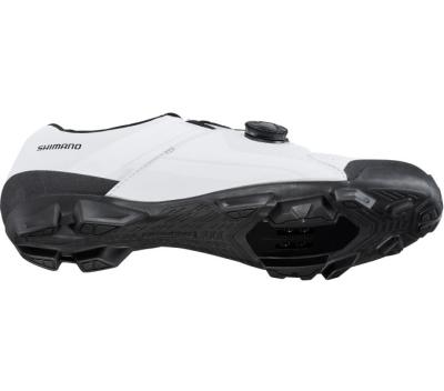 SHIMANO SHIMANO Fahrradschuhe XC300 Herren/Damen MTB SPD Gr&ouml;&szlig;e 46 Wei&szlig; Produktbild 3