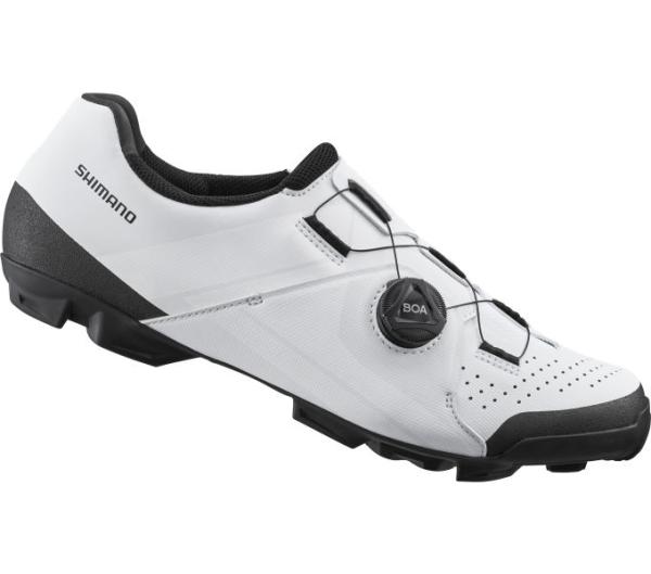 SHIMANO SHIMANO Fahrradschuhe XC300 Herren/Damen MTB SPD Gr&ouml;&szlig;e 48 Wei&szlig;
