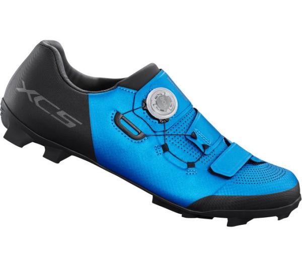 SHIMANO SHIMANO Fahrradschuhe XC502 Herren/Damen MTB SPD Gr&ouml;&szlig;e 43 Blau