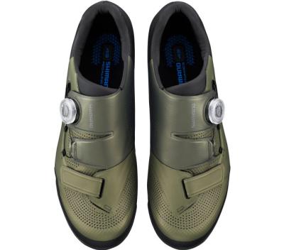 SHIMANO SHIMANO Fahrradschuhe XC502 Herren/Damen MTB SPD Gr&ouml;&szlig;e 44 breit Gr&uuml;n Produktbild 1