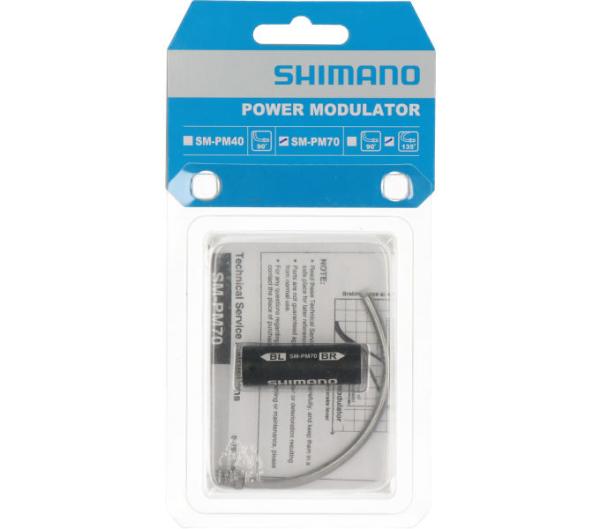 SHIMANO Power-Modulator SM-PM70, Aluminium, 135&deg;, Schwarz,
