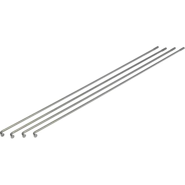 Exal SPEICHE 2MM,GLATT,SILB,274MM,100ST