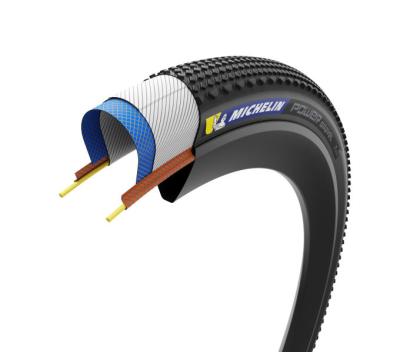 Michelin MICHELIN FALTREIFEN POWER GRAVEL V2 COMPETITION LINE MAGI-X 33-622 Schwarz TS Produktbild 1