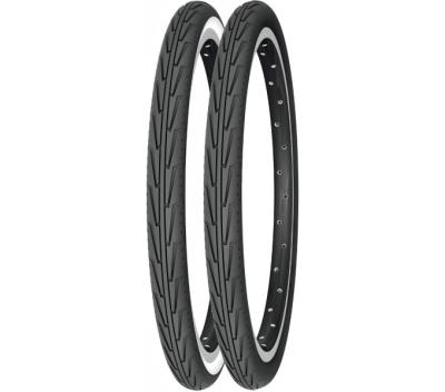 Michelin MICHELIN DRAHTREIFEN CITY'J ACCESS LINE 37-440 Schwarz/Wei&szlig; Produktbild 1
