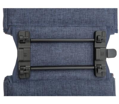 New Looxs Doppelpacktasche Mondi Double Cotton II Racktime Blue Produktbild 2