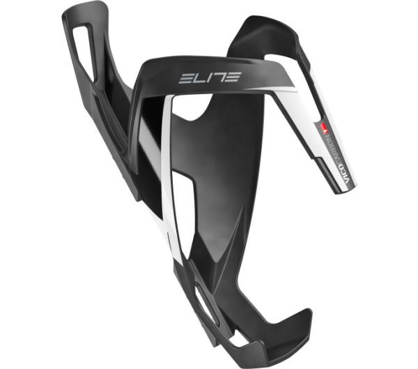 ELITE ELITE Flaschenhalter Vico Carbon Schwarz/Wei&szlig; Matt