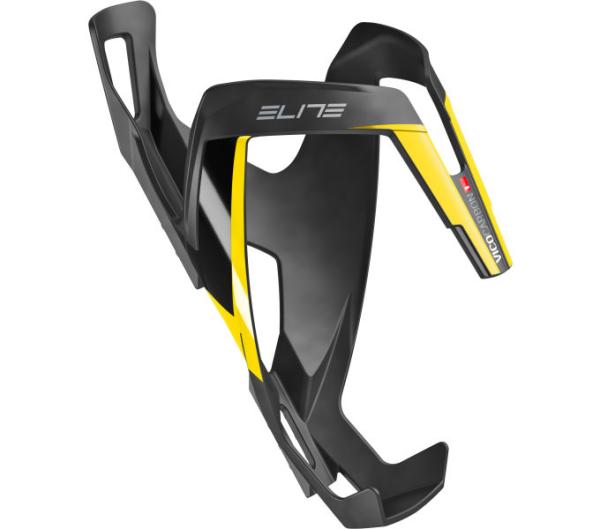 ELITE ELITE Flaschenhalter Vico Carbon Schwarz/Gelb Matt