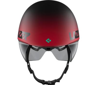 LAZER LAZER Helm Volante KinetiCore Triathlon/Zeitfahren Matte Black Red (S) 52-56 cm Produktbild 2