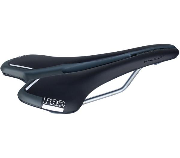 PRO Fahrradsattel Falcon Sport 152 mm Schwarz CrMo Gestell