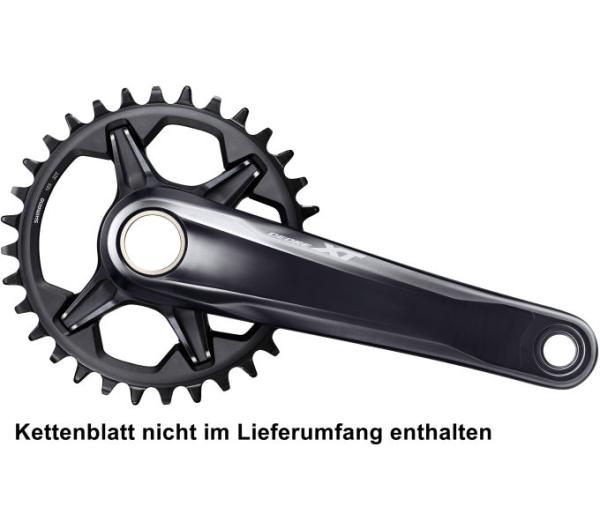 SHIMANO Kurbelgarnitur DEORE XT FC-M8120-1 12-fach 180 mm ohne Kettenblatt