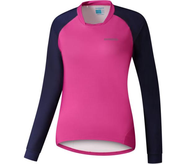 SHIMANO W'S SAIKO  LONG SLEEVES WARM MAGENTA M