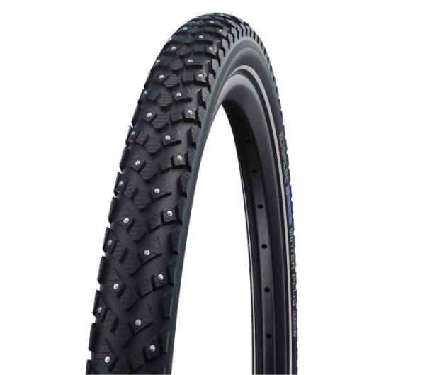 Schwalbe SCHWALBE DRAHTREIFEN MARATHON WINTER PLUS    35-622 Schwarz/Reflex