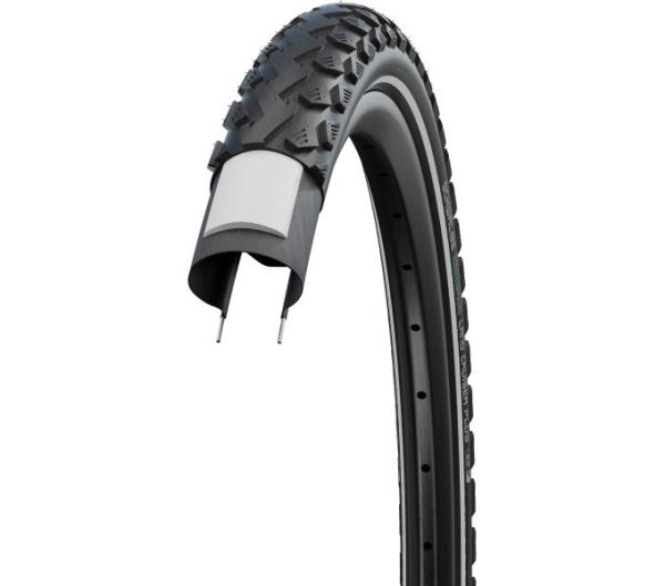 Schwalbe SCHWALBE DRAHTREIFEN LAND CRUISER PLUS    55-622 Schwarz/Reflex