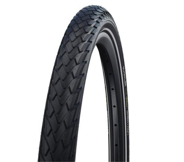 Schwalbe SCHWALBE DRAHTREIFEN MARATHON ECO   37-622 Schwarz/Reflex