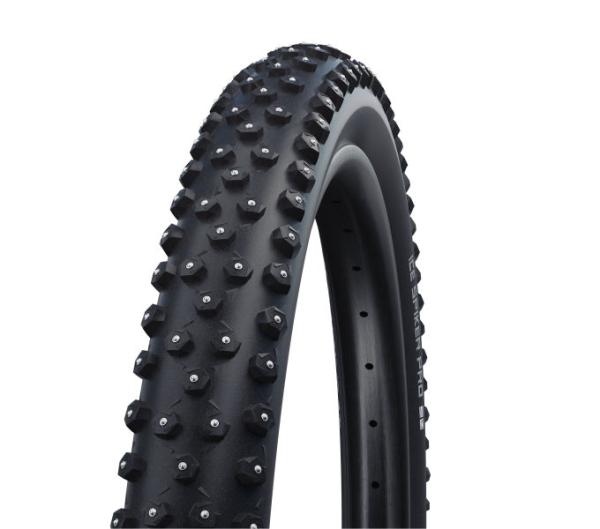 Schwalbe SCHWALBE DRAHTREIFEN ICE SPIKER PRO    65-622 Schwarz
