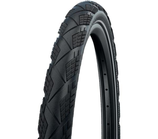 Schwalbe SCHWALBE FALTREIFEN MARATHON EFFICIENCY  V-Guard Super Race 60-584 Schwarz/Refle