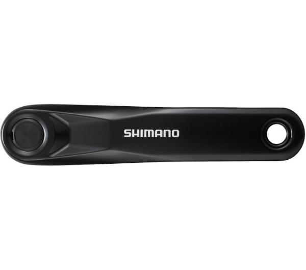 SHIMANO Kurbelarm SHIMANO E-BIKE SYSTEMS FC-E5010 Links 165mm Schwarz
