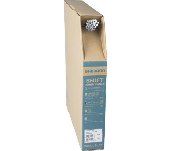 SHIMANO 50 St&uuml;ck. Schaltzug MTB/Road OPTISLICK